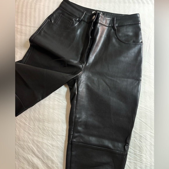 Aritzia Wilfred Free Oracle Leather Pant S~6 - Picture 5 of 12